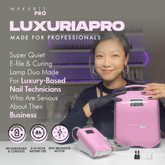MakarttPro LuxuriaPro interior view showing side panel clearance for long nails.