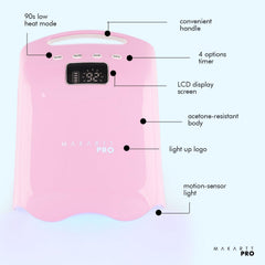 MakarttPro LuxuriaPro 98W replaceable battery enables uninterrupted cordless use.