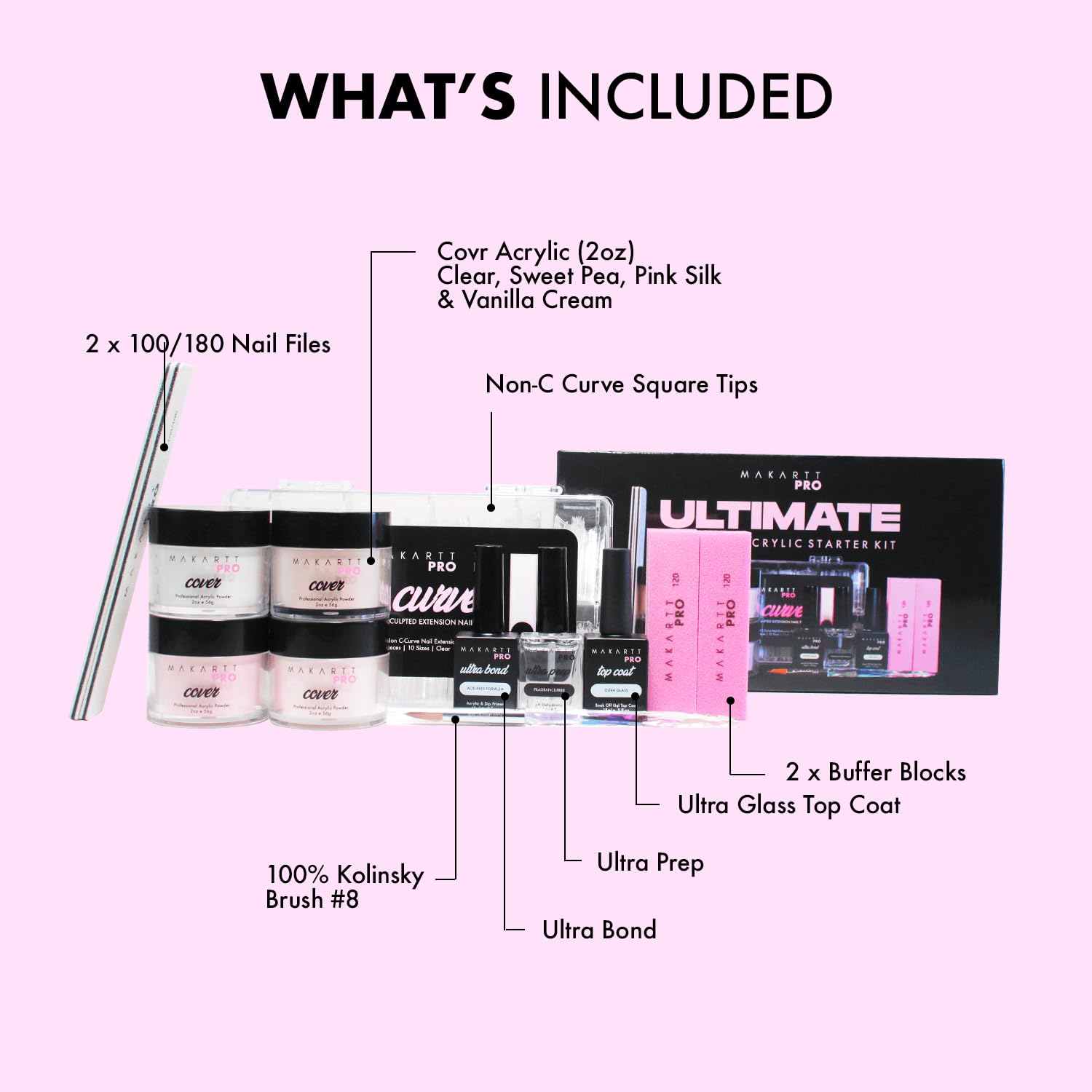 MakarttPro professional nail technician kit for aspiring techs