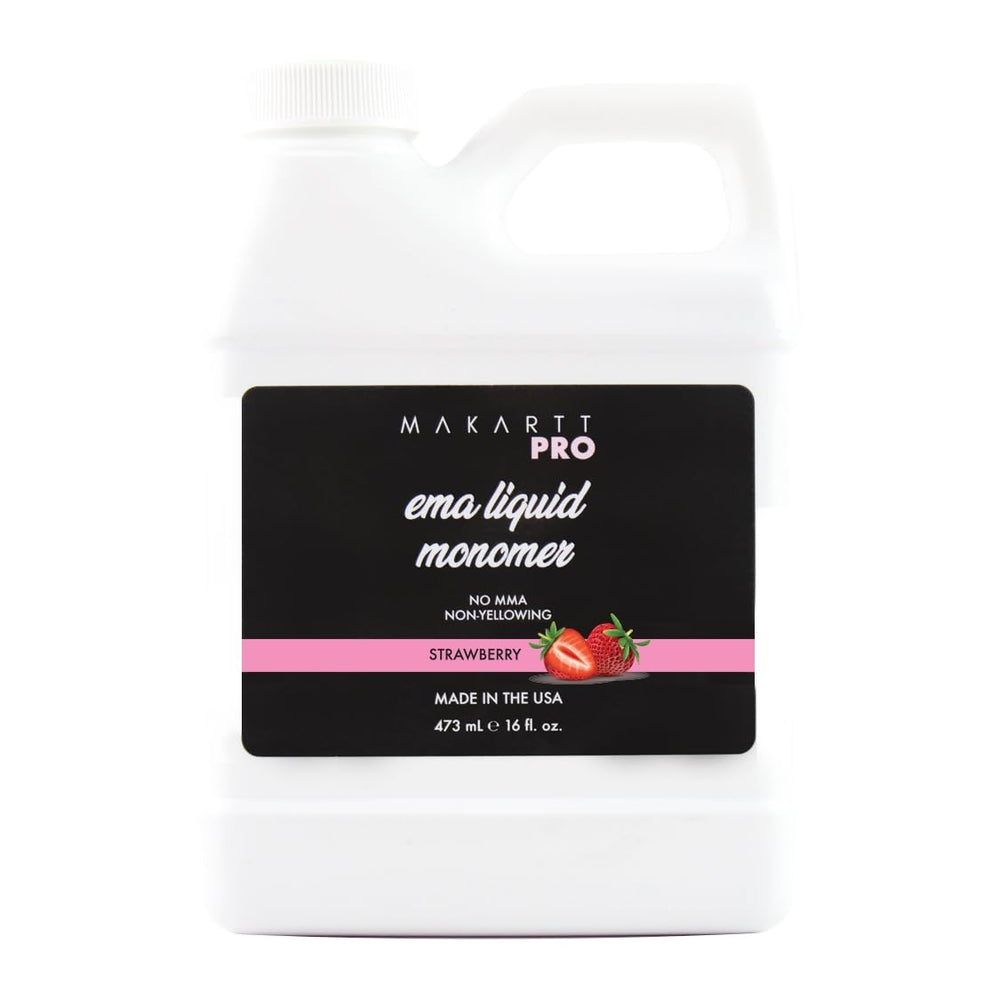 MakarttPro strawberry scented monomer bottle enhances client experience with a refreshing aroma