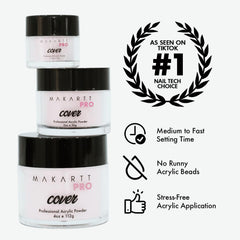 MakarttPro Ultra smooth application for precise sculpting and flawless lines.