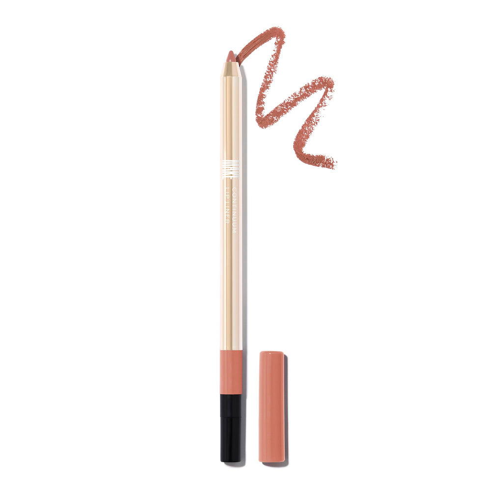 MAKE Beauty Continuum Lip Liner with built-in sharpener offers precise definition and easy touch-ups.