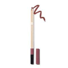 MAKE Beauty Continuum Lip Liner Pulse swatch for precise definition and lasting color