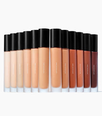 Hazelnut 16 shade on skin for a customizable glow with COOL undertones.