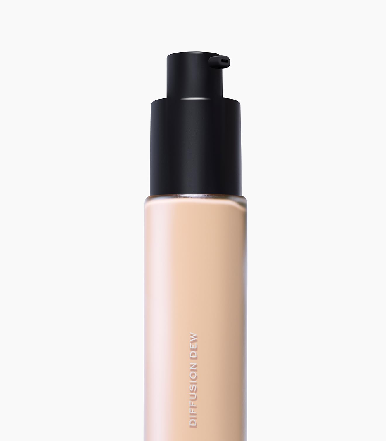 MAKE Beauty Diffusion Dew Skin Tint swatch on arm shows buildable glow.