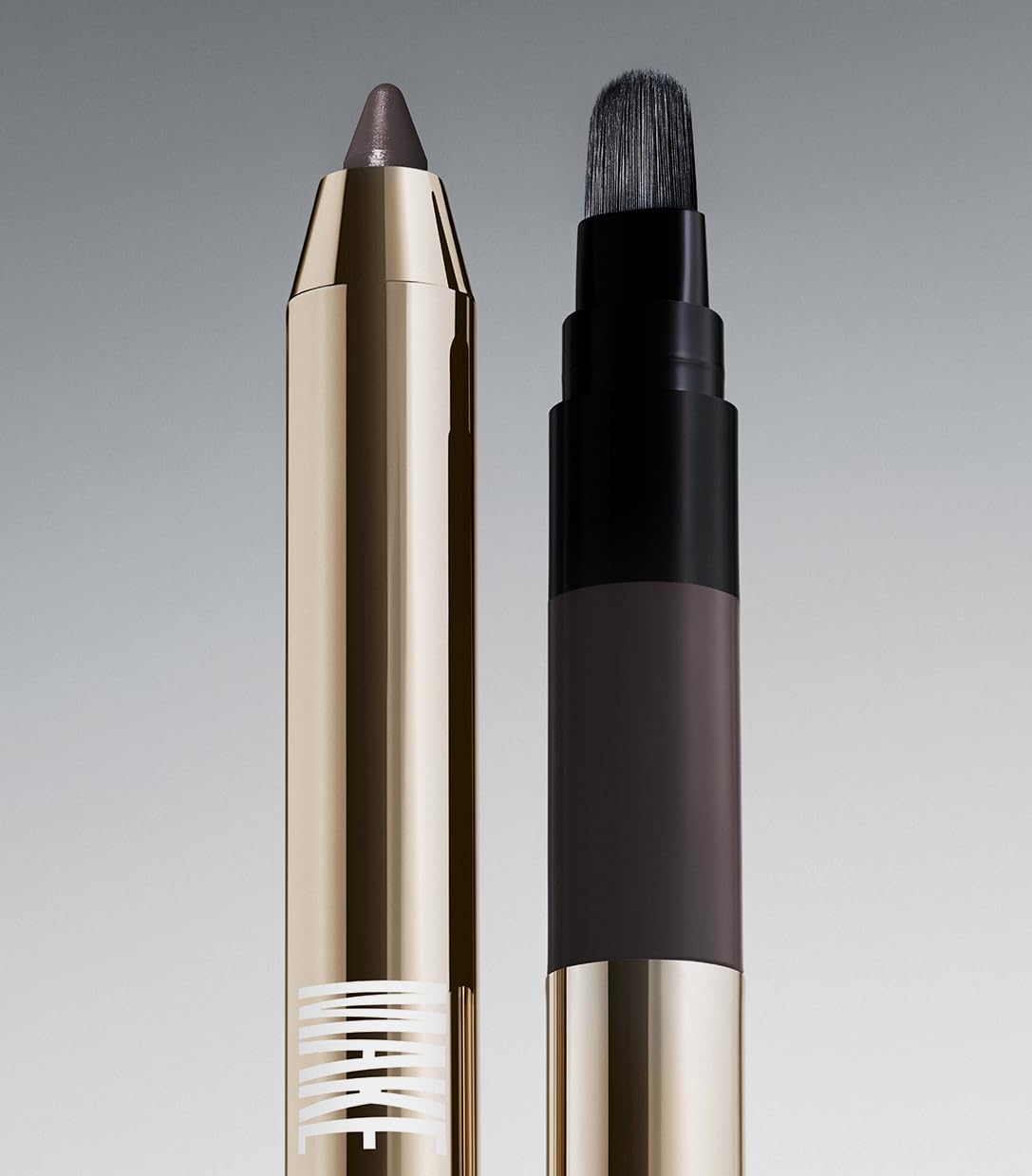 Built-in sharpener visible on MAKE Lip Continuum slate for sharp lines