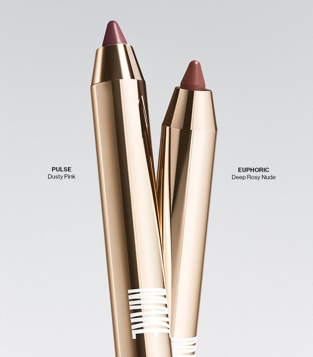 Creamy, non-drying texture of Lip Continuum on lips.