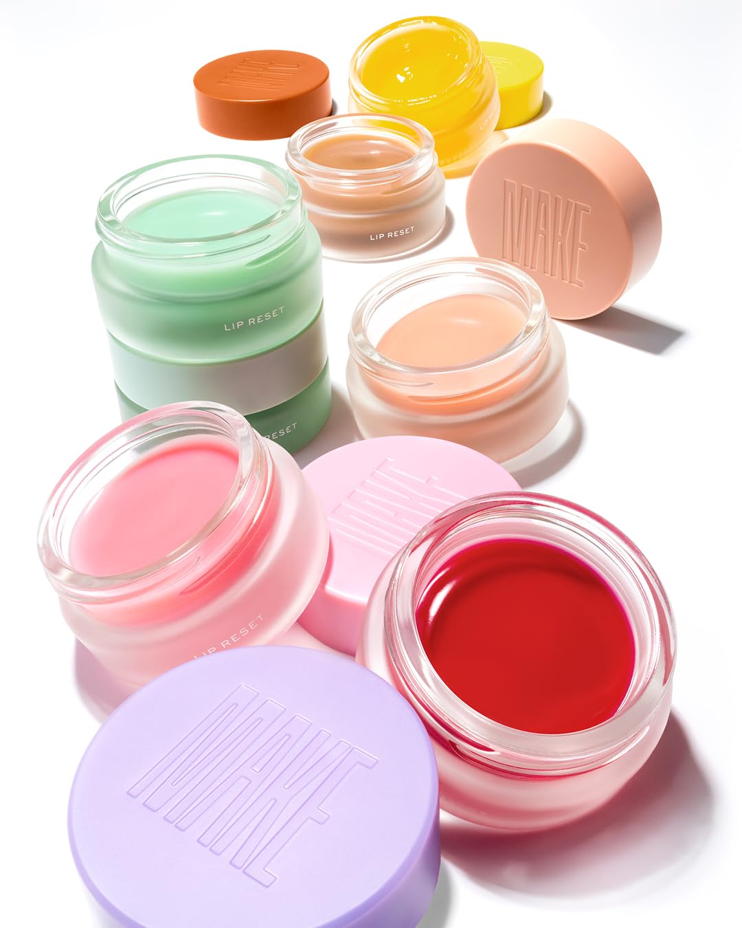 MAKE Beauty Lip Reset cosmic cherry flavor adds pleasant aroma.