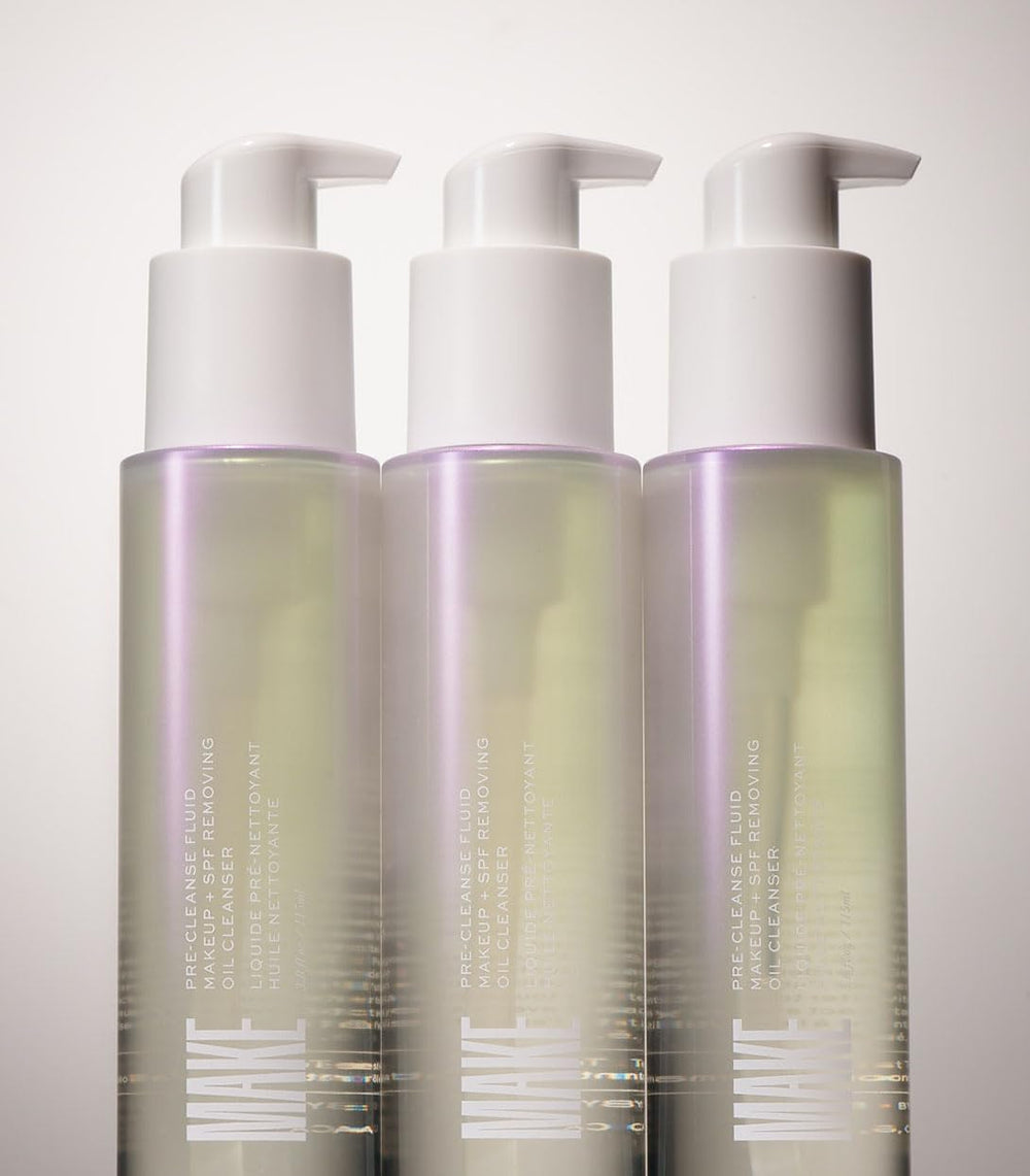 MAKE Beauty Pre-Cleanse safe around the eyes for gentle makeup removal