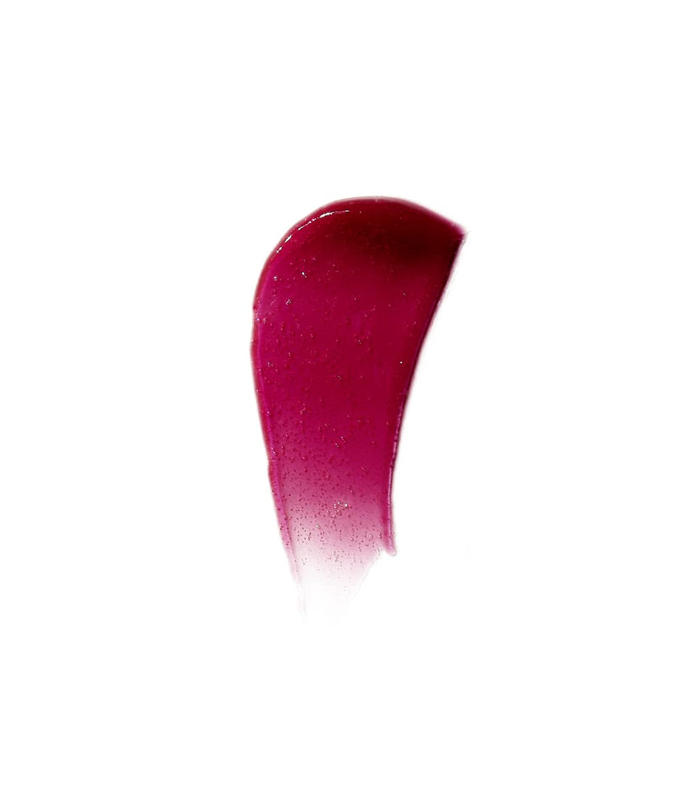 MAKE Beauty Serum Balm plumping application showing smooth lip contours