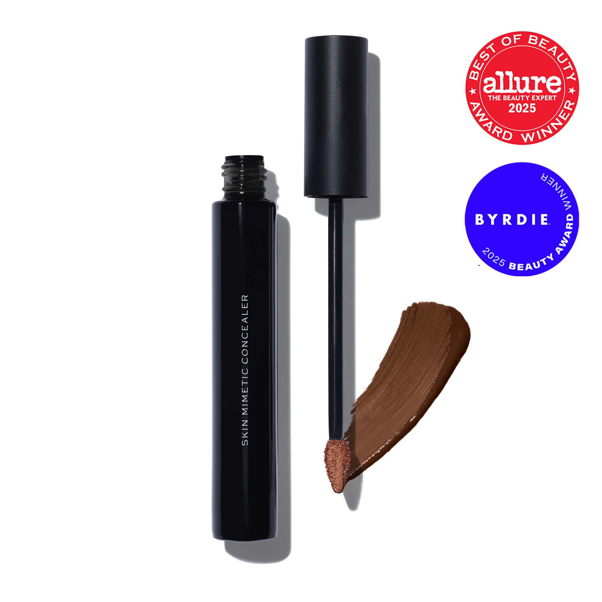 MAKE Beauty Skin Mimetic Concealer applicator for precise blending.