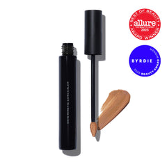 MAKE Skin Mimetic Concealer swatch under-eye shows brightening without heaviness.
