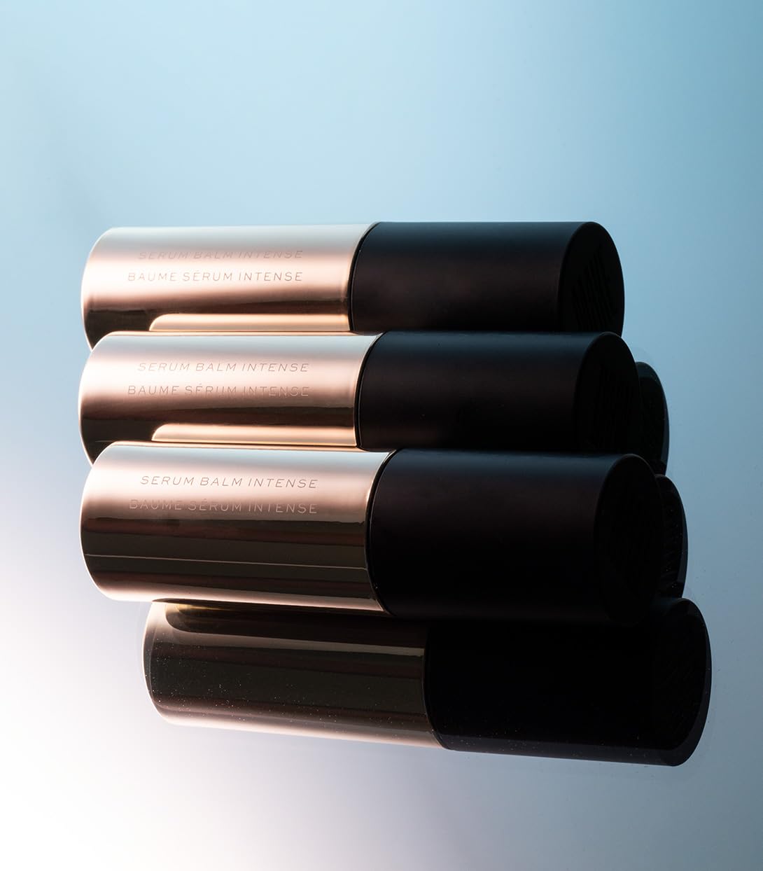 Dermatologist-tested MAKE gloss emphasizes clean vegan formula and gentle wear.