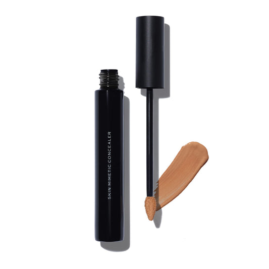 MAKE Skin Mimetic Concealer 8.5 Medium Tan Neutral swatch showing natural coverage