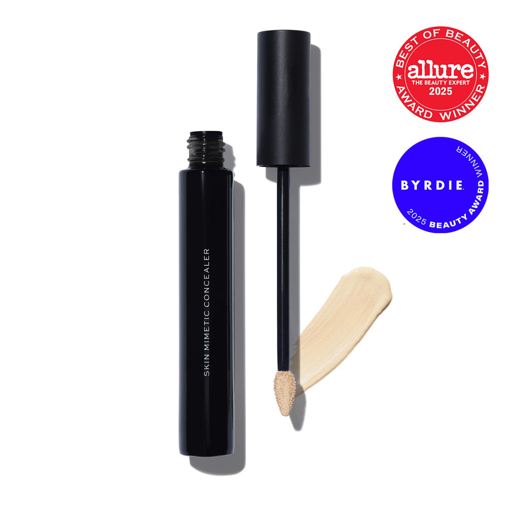 Swatch of MAKE Skin Mimetic Concealer in Fair Neutral on skin.