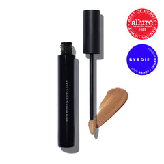  MAKE Beauty Skin Mimetic Concealer Tan Olive tube close-up highlights precise applicator