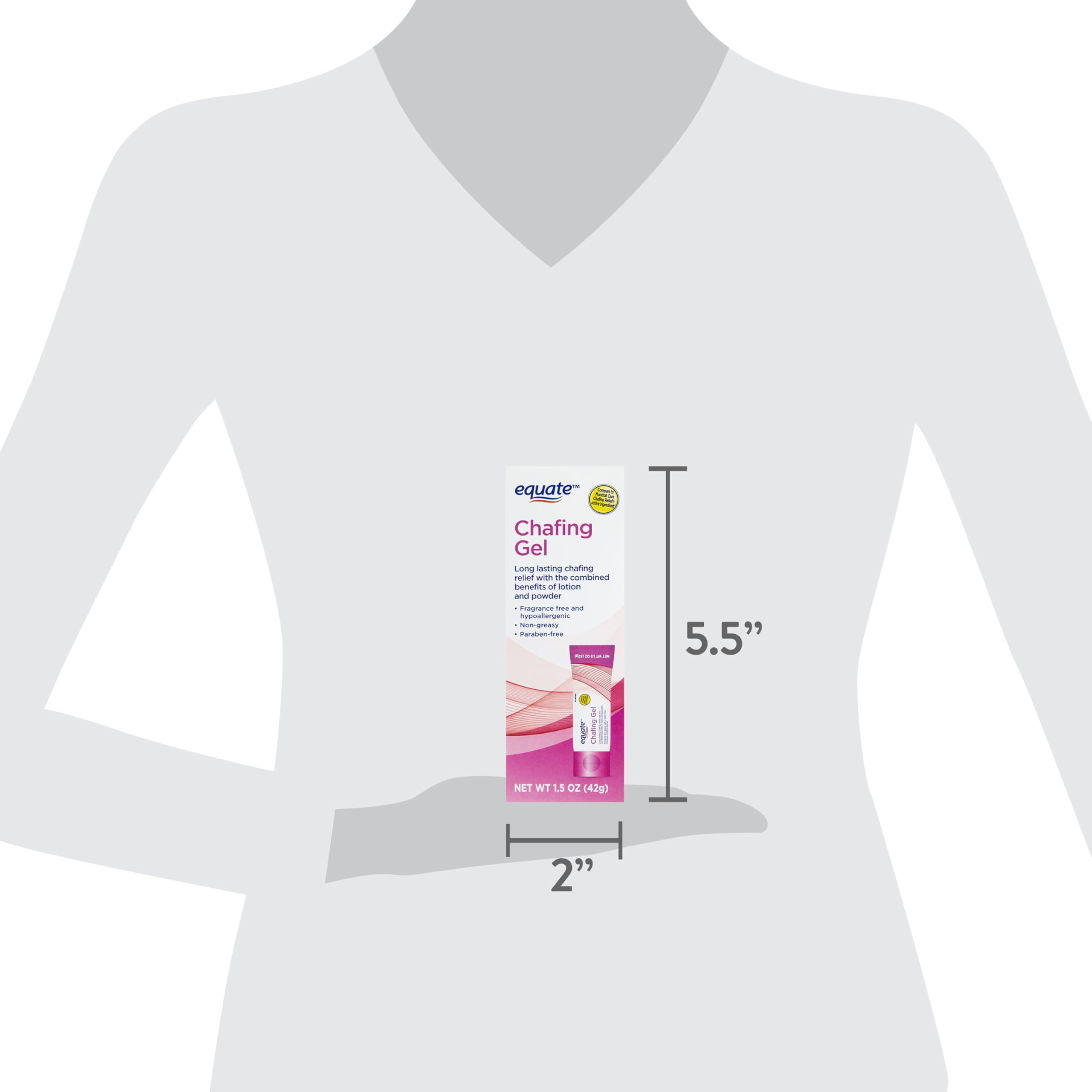 Maker Explorador Equate Gel Relief packaging includes gift card.