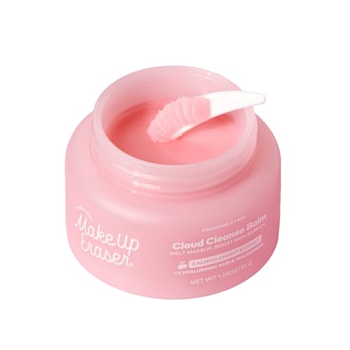MakeUp Eraser Cloud Cleanse Balm jar for gentle makeup removal.