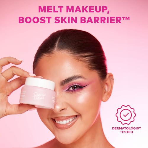 MakeUp Eraser Balm melts into oil in this close-up texture.