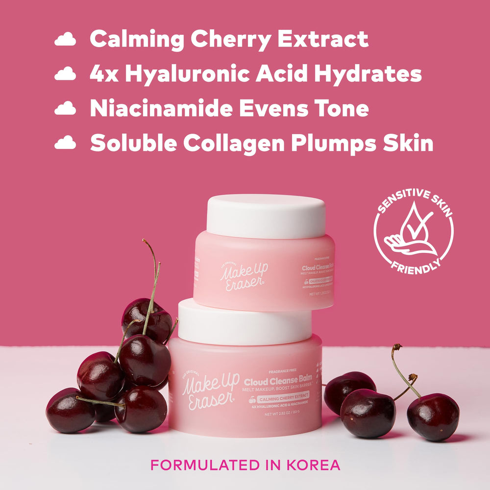 MakeUp Eraser fragrance-free formula shown on clean skin