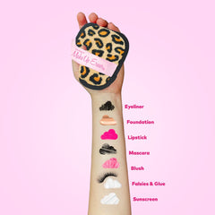 MakeUp Eraser Leopard 7-day set removes waterproof mascara and eyeliner with water