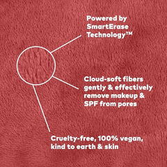 MakeUp Eraser Mini PRO reusable cloth helps reduce disposable waste.