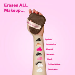 MakeUp Eraser Mocha 7-Day Set dual-sided fiber shows makeup removal plus gentle exfoliation.