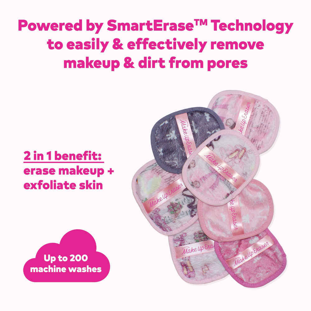 MakeUp Eraser Original 7-Day Set dual-sided fiber for makeup removal and gentle exfoliation.