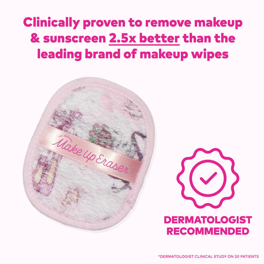 MakeUp Eraser Original 7-Day Set water-removal demonstrates removal with just water.