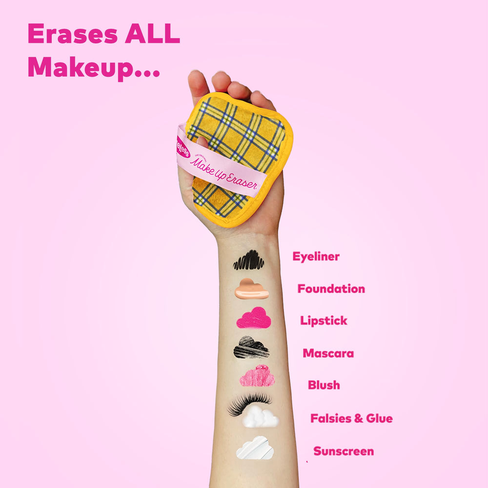 MakeUp Eraser Original water-only removal lets you erase waterproof makeup with just moisture.