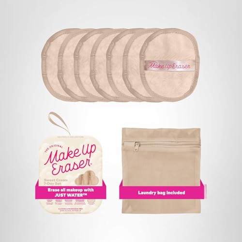 MakeUp Eraser set on bathroom sink ready for daily use.