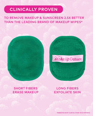 MakeUp Eraser soft microfiber fabric gentle on sensitive skin.