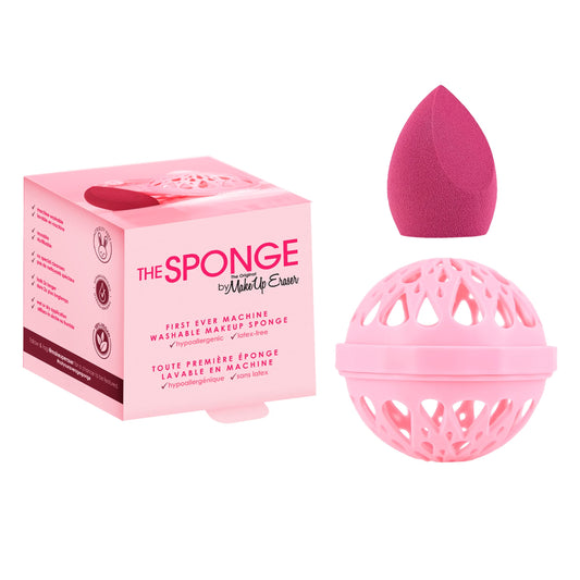 MakeUp Eraser Sponge close-up showing cloud-soft fibers for gentle makeup removal