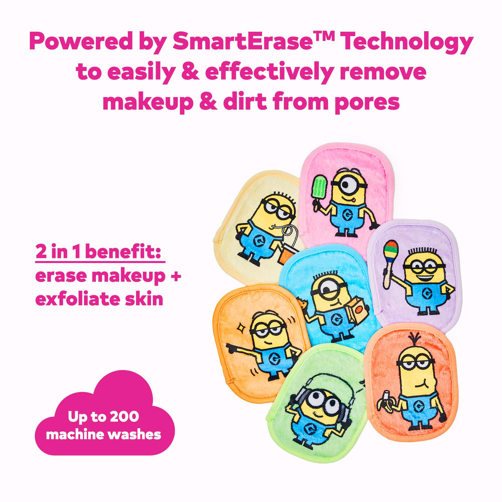 MakeUp Eraser water removal image highlights waterproof makeup removal