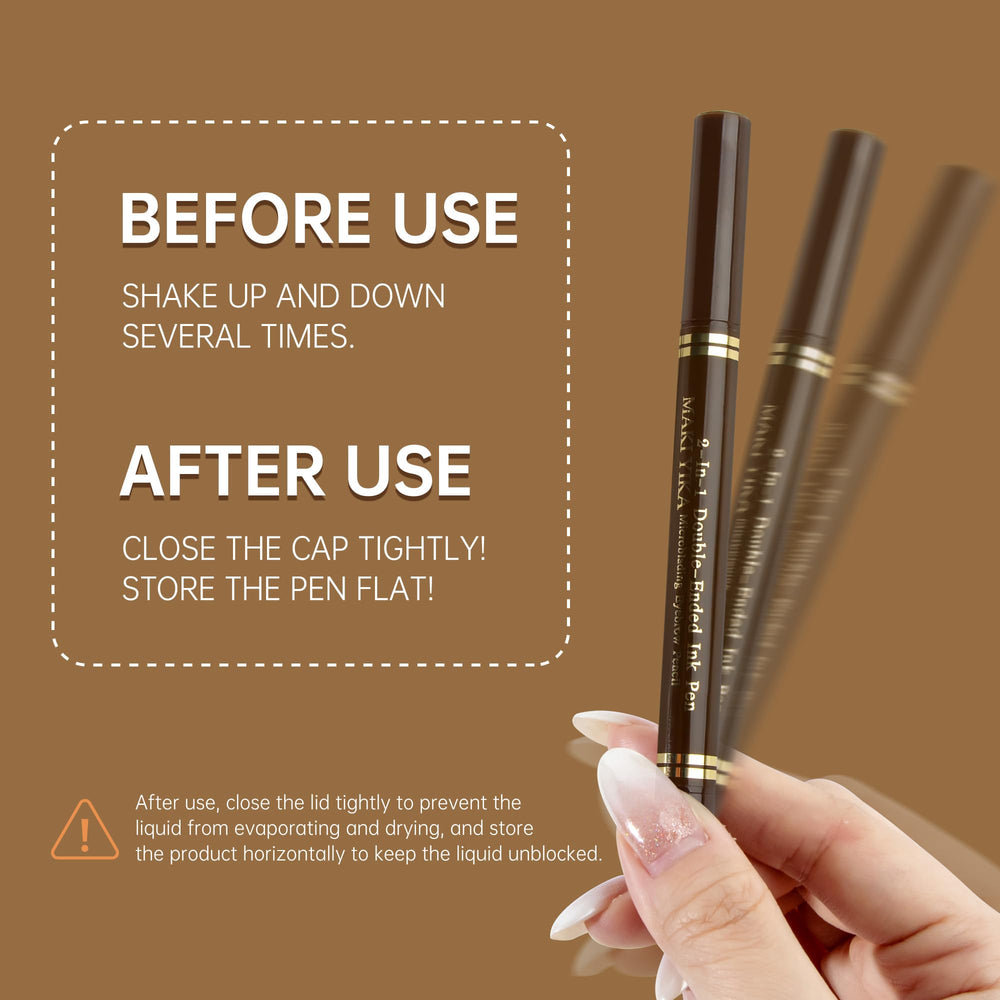 MAKI YIKA compact brow pencil packaging suitable for travel