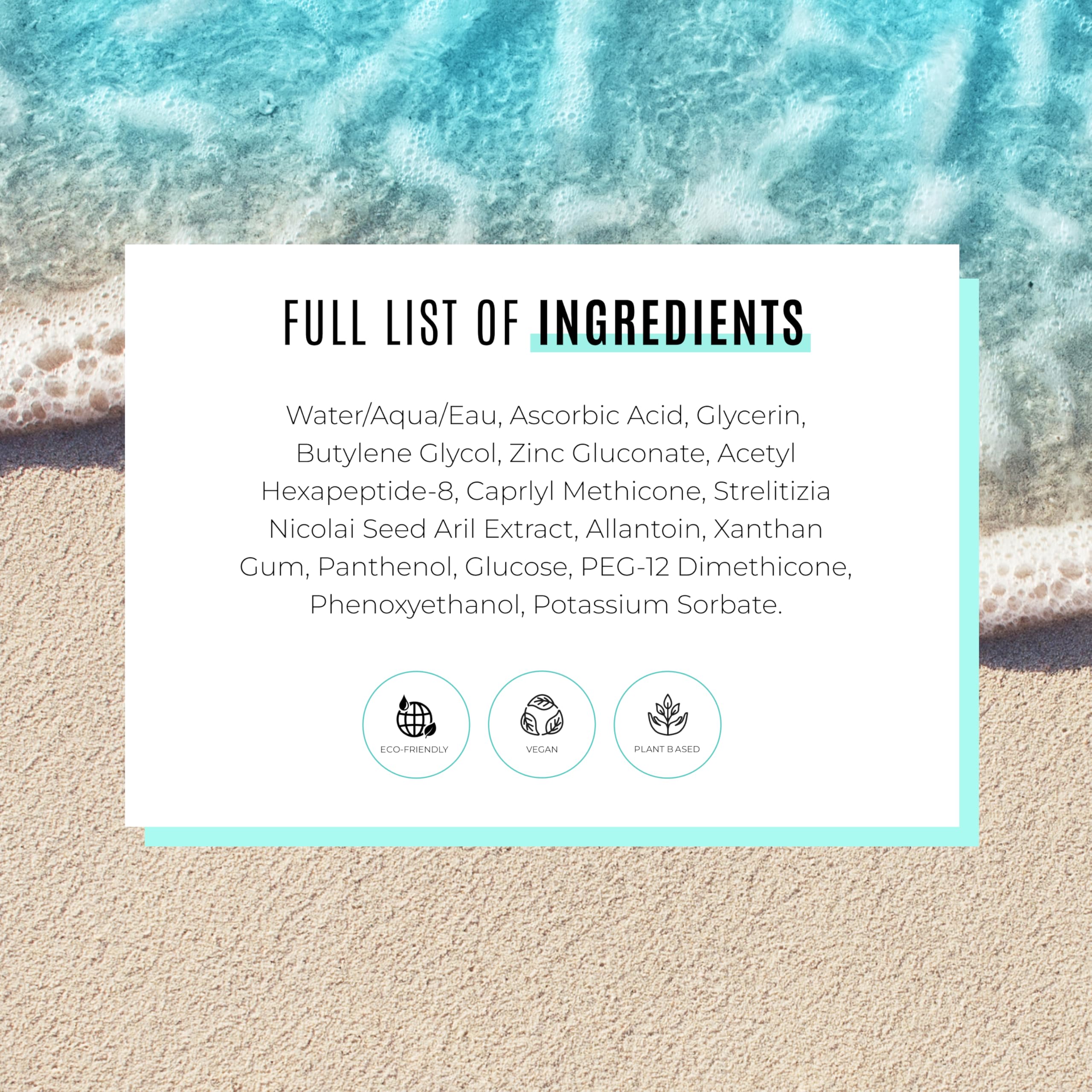 Silky serum texture delivers bright, dewy radiance.