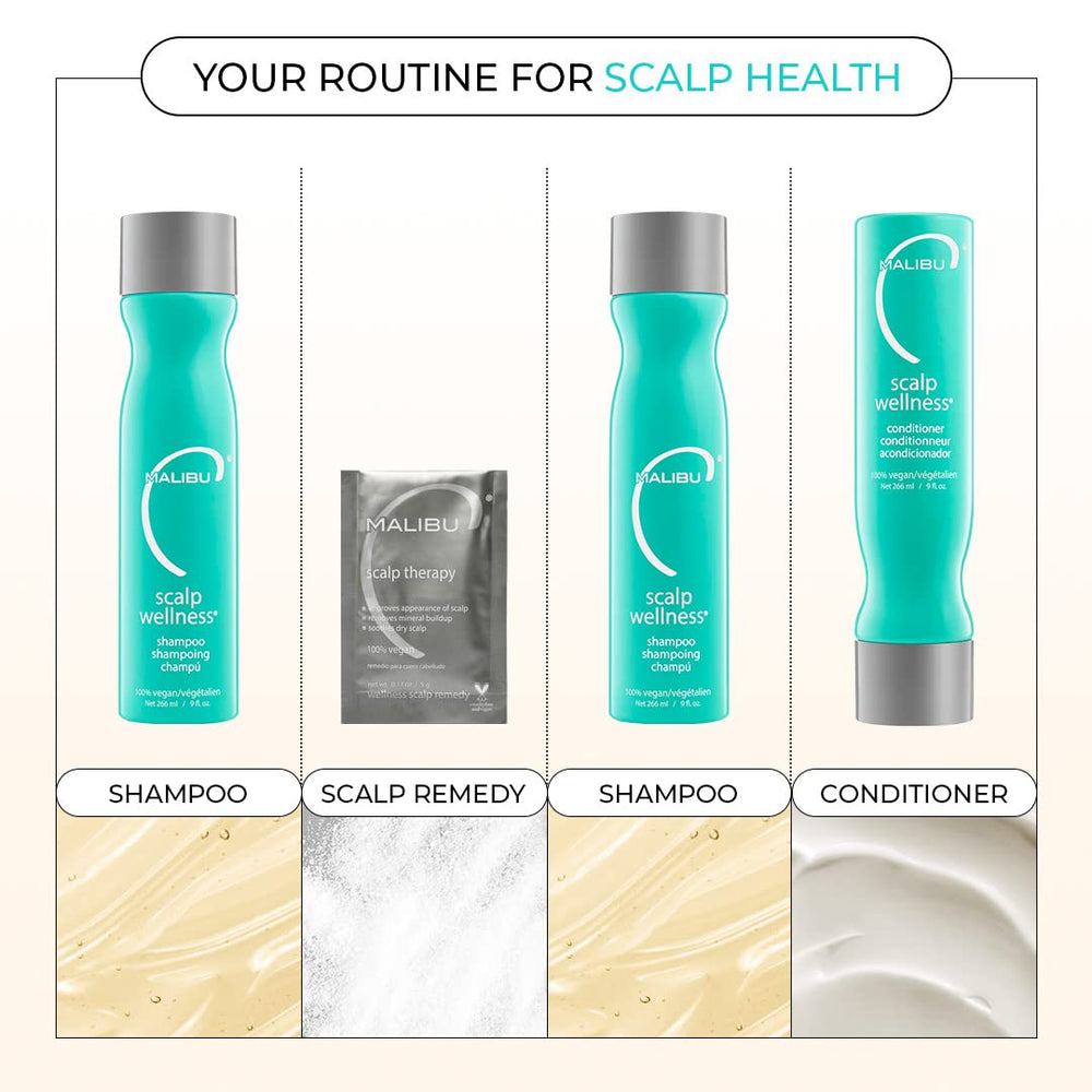 Daily-use image highlighting convenient scalp hydration and cleansing.