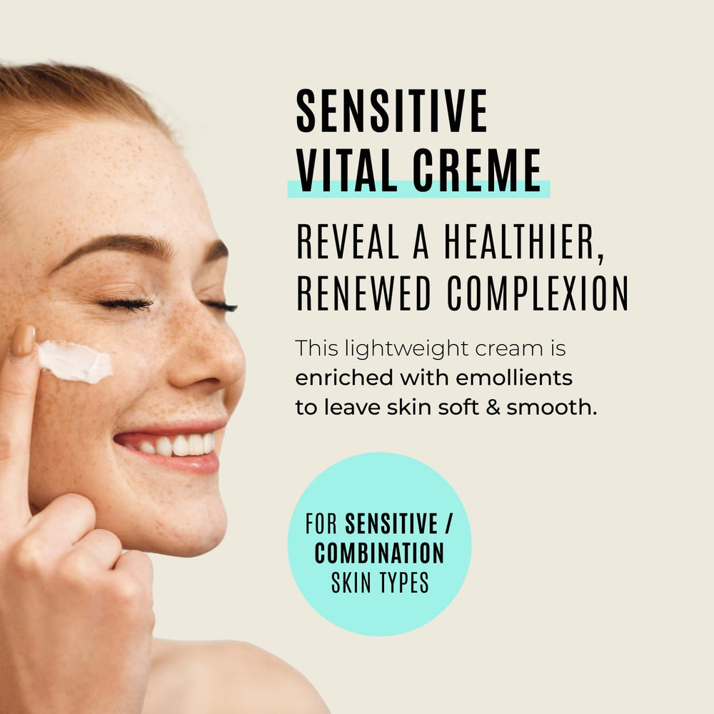 Malibu C Sensitiv Vital Crème airless dispenser maintains freshness and potency