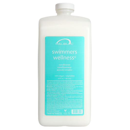 Malibu C Swimmers Wellness Conditioner bottle-pour for easy post-swim hydration