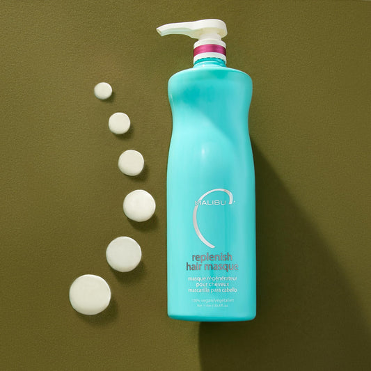 Malibu C Un-Do-Goo shampoo lather coats hair for thorough cleansing
