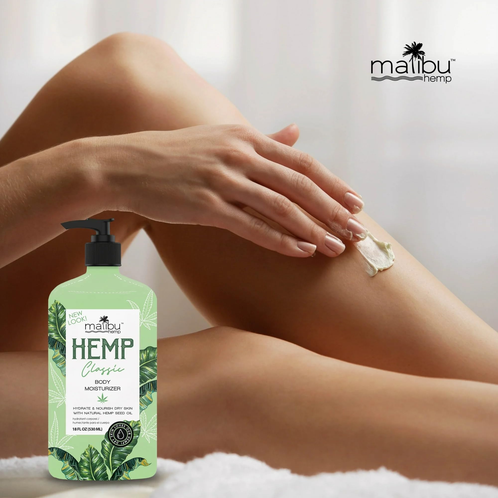 Botanicals tea tree calendula camellia in Malibu Hemp Classic