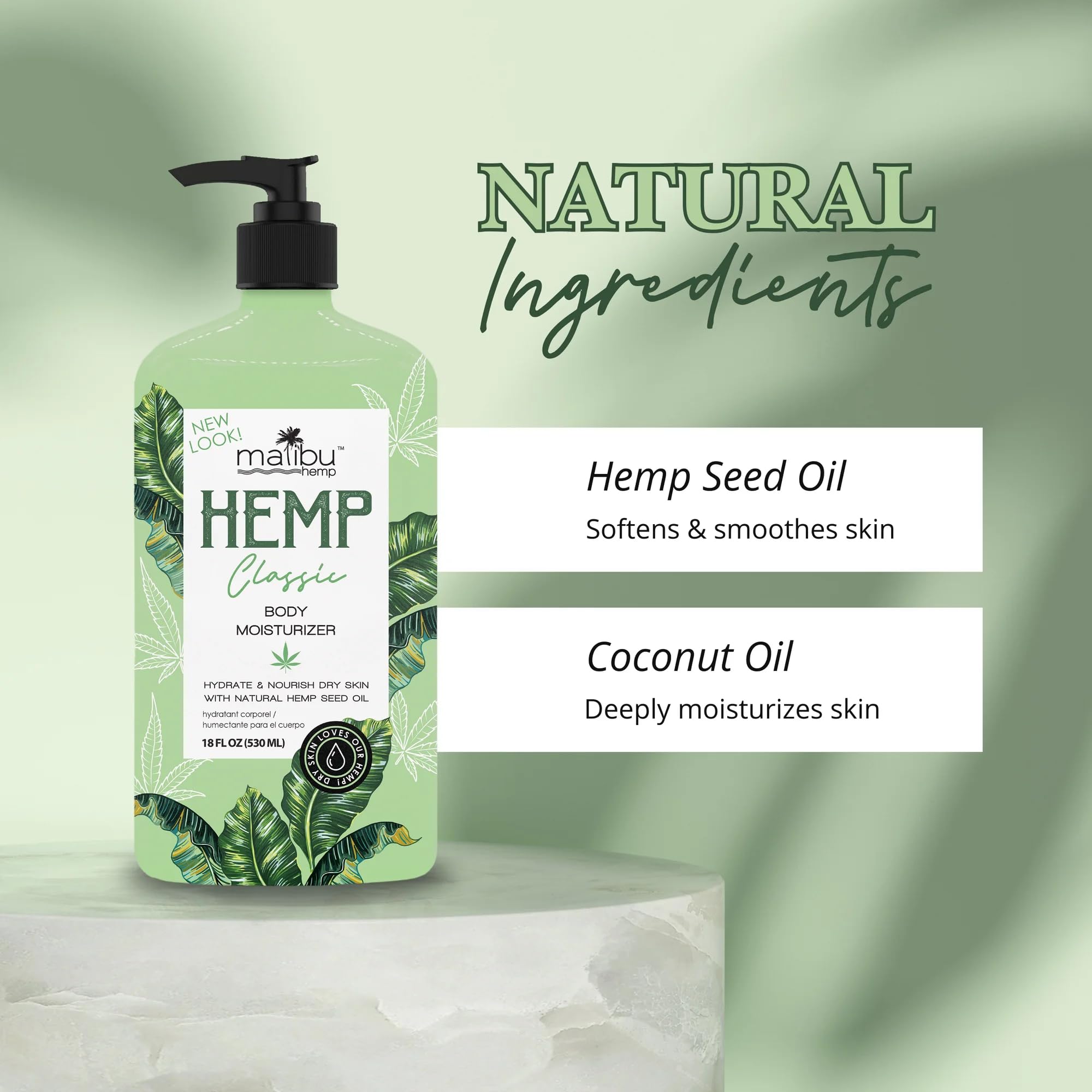 Fragrance blend of strawberry coconut banana in Malibu Hemp Classic