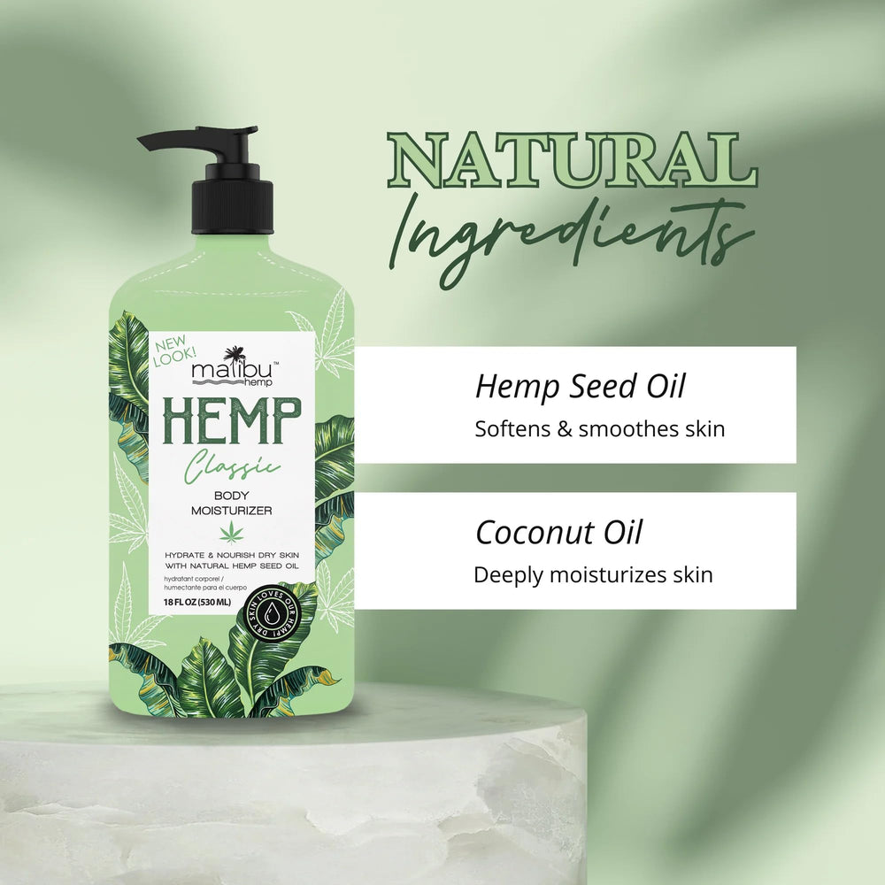 Fragrance blend of strawberry coconut banana in Malibu Hemp Classic