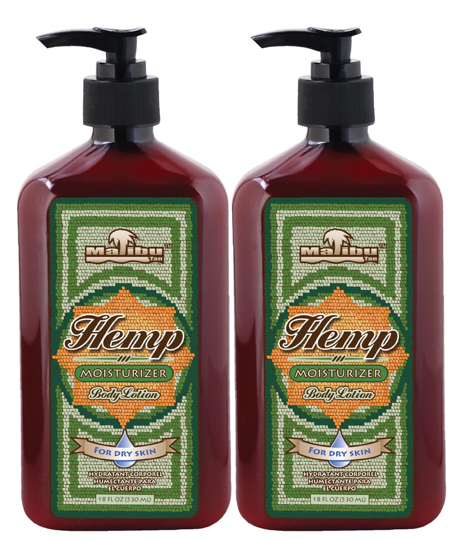 Malibu Tan Body Lotion for dry skin: smooth application and hydration.