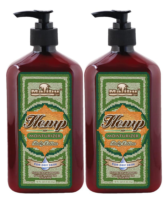 Malibu Tan Body Lotion for dry skin: smooth application and hydration.