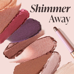 Mally Beauty Evercolor Eyeshadow Stick builds from sheer wash to rich pigment.