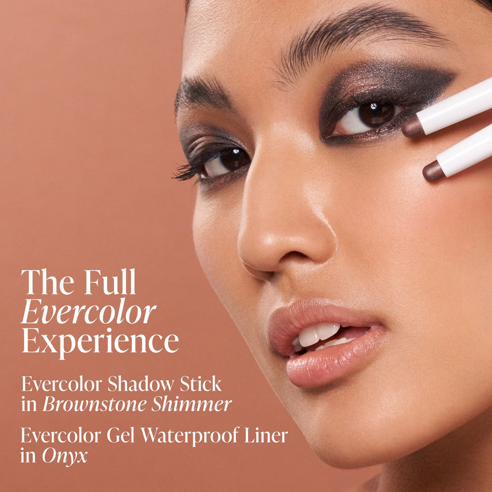 Mally Beauty Evercolor Walnut application tips illustrate effortless blending and defined edges.