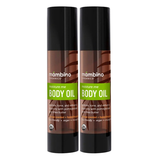 Mambino Organics Moisture Me bottle pour for post-shower hydration