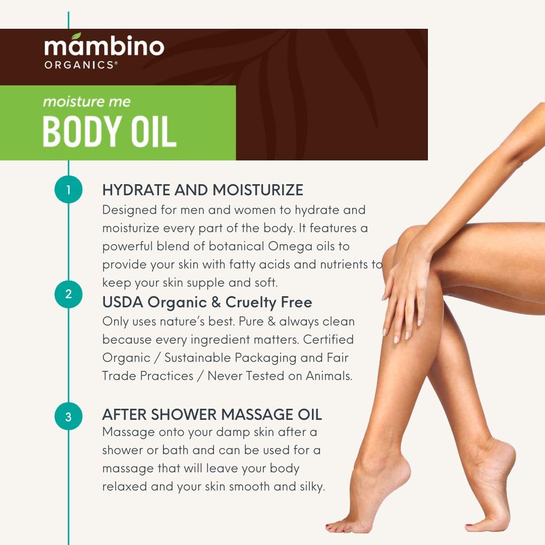 Mambino Organics Moisture Me packaging promotes travel-friendly daily care.