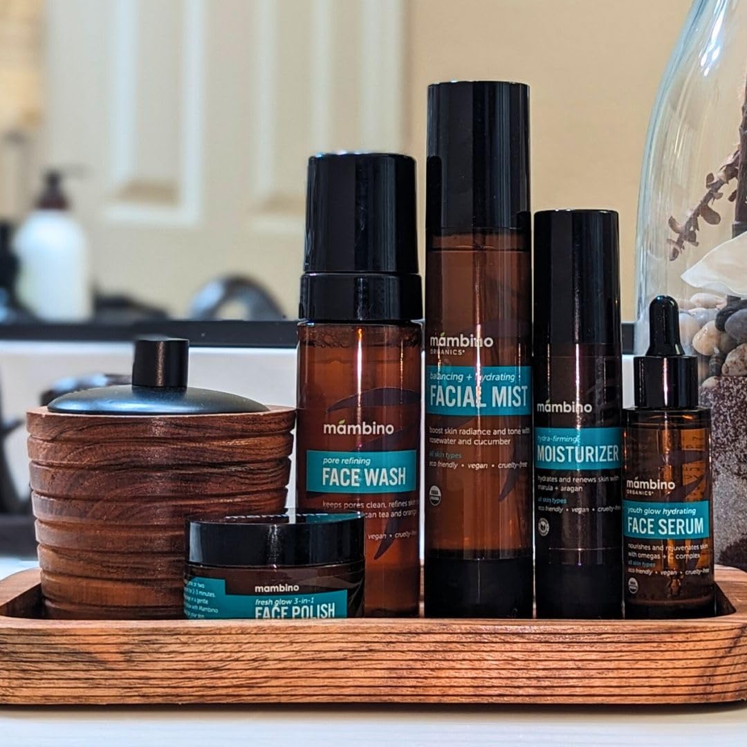 Mambino Organics argan-marula oil blend illustrating nourishing oils.
